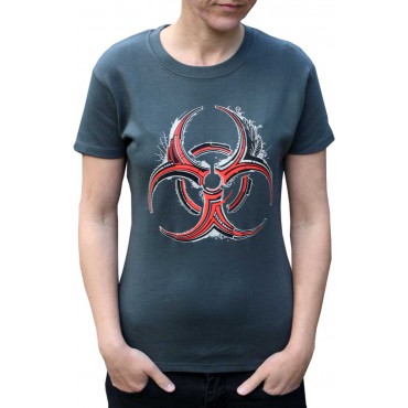 Tekno tričko dámské Biohazard - S